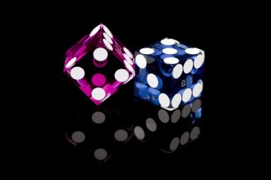 Baccarat table with English-speaking dealer